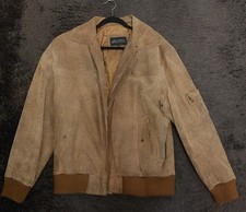 Authentic Lederjacke Herren XL Hellbraun, top