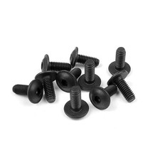 911410 xRay Viti Motore 4x10 Button Testa Bombata Flangiata per XB8 Buggy