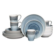 CreaTable 24301 Caldera Eisblau Kombiservice 16-tlg. 4 Personen Geschirrset