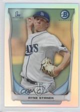 2014 Bowman Prospects Chrome Refractor 304/500 Ryne Stanek #BCP84 cf4