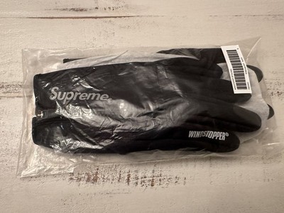 Supreme - WINDSTOPPER® Zip Gloves - Black - Size XL - FW25 Brand