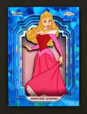 2024 Topps Chrome Sapphire Disney #26 PRINCESS AURORA Blue Base Sleeping Beauty