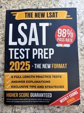 LSAT Test Prep 2025 - The New Format Study Bo...