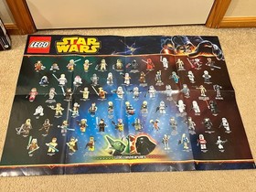 Lego Star Wars 75054 ATAT instructions and poster