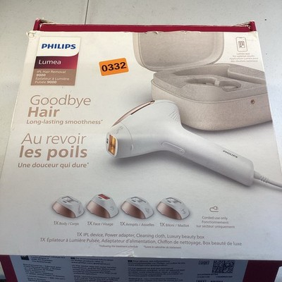 Philips Lumea 9000 Series IPL Hair Removal Device with Luxury Beauty Box BRI984