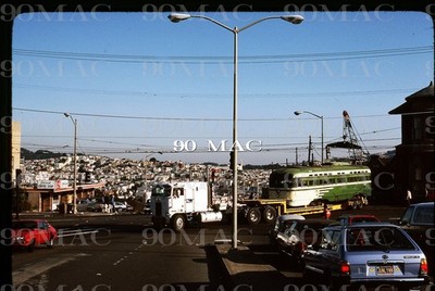 SF MUNI. PCC TROLLEY #1160. San Francisco (CA). Original Slide 1982. GENEVA CH. 