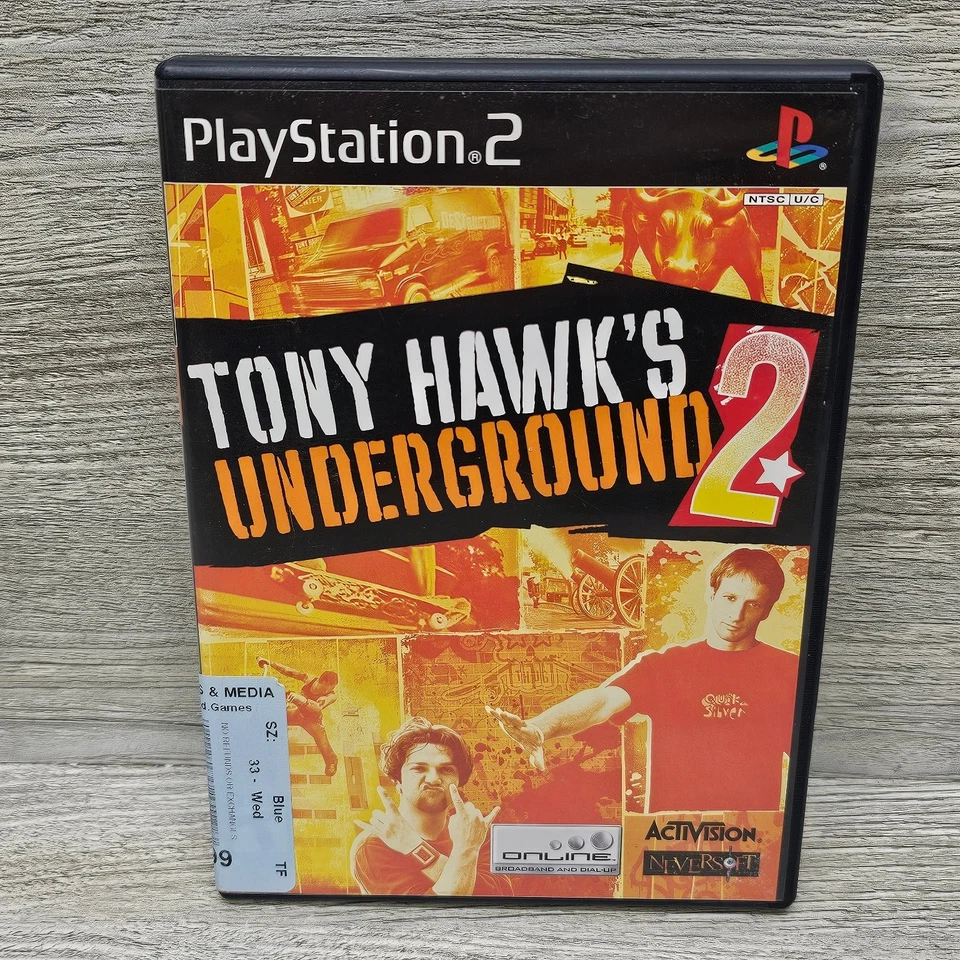 Tony Hawk's Underground 2 PlayStation 2 PS2 Tested Working No Manual - Image 4 of 4
