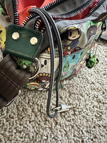 Tokidoki LeSportsac Crossbody Bag Eco Mondo Save The Planet Save Whales Rare - Picture 9 of 21