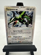 Pokemon Rayquaza Ex Holo 97/97 Ex Dragon E Series Raw