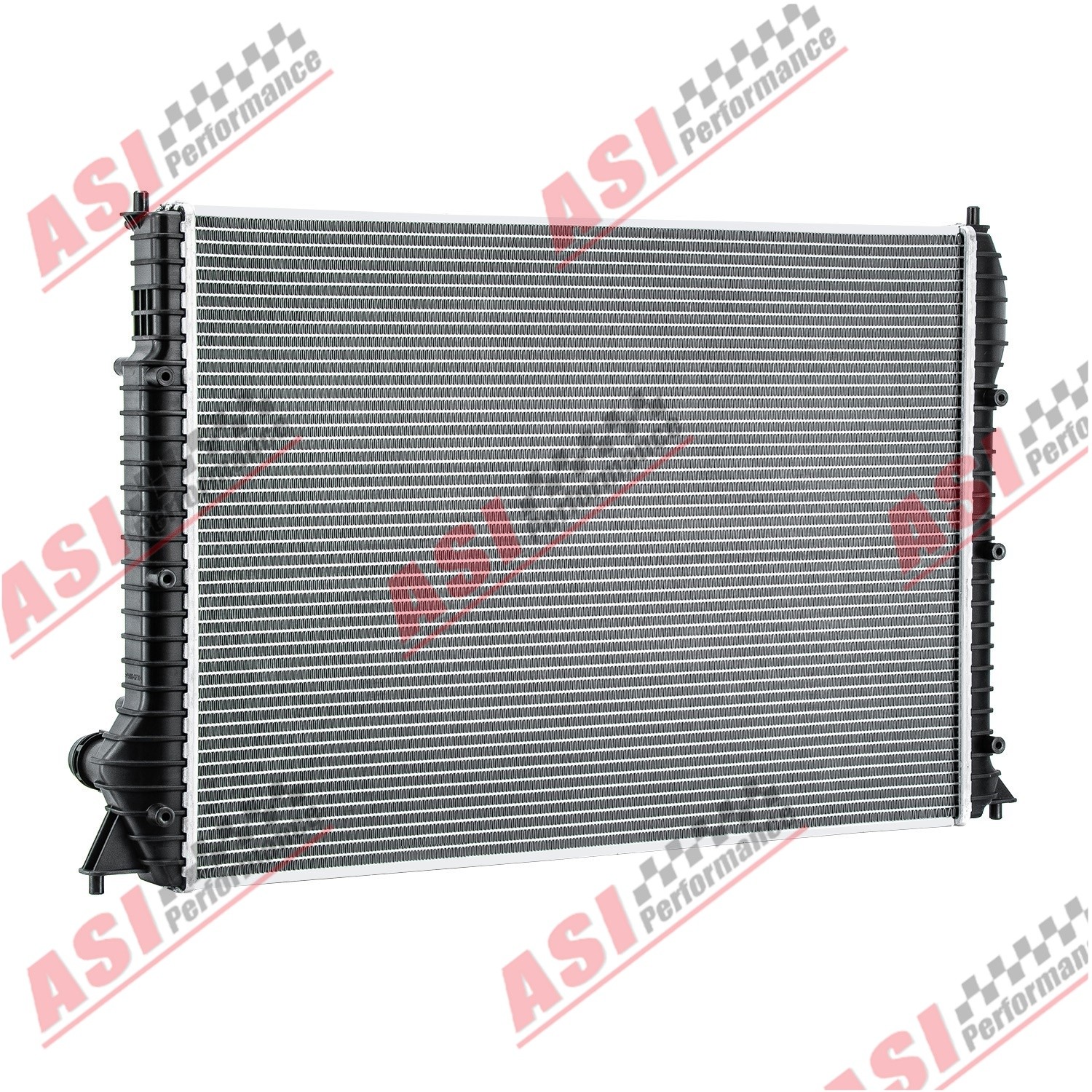 2 Core Radiator For 2004-2011 Bentley Continental Gt Gtc Flying Spur W12 Engine