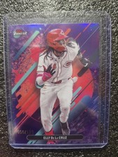 2025 Topps Finest - Rare Elly De La Cruz #253 Purple Refractor /125