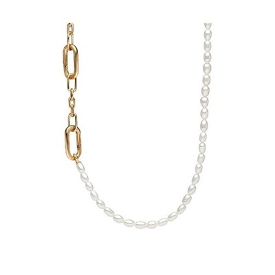Pandora Me Slim Treated Freshwater Cultured Pearl Necklace 362302C01-45 - 17.5''