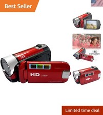 Portable 1080P High Definition Digital Video Camera DV Camcorder 16MP 2.7 Inc...