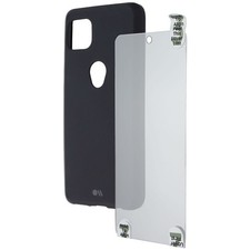 Case-Mate Protection Pack Case/Screen for Motorola One 5G Ace - Black
