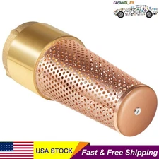 2" Foot Valve w/Zebra Mussel Strainer-Universal One-Way Female NPT Thread Valve