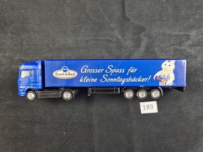 werbetruck 1:87, Selten, Miniatur, LKW, H0, Knack & Back, Pilsbury, Sondermodell
