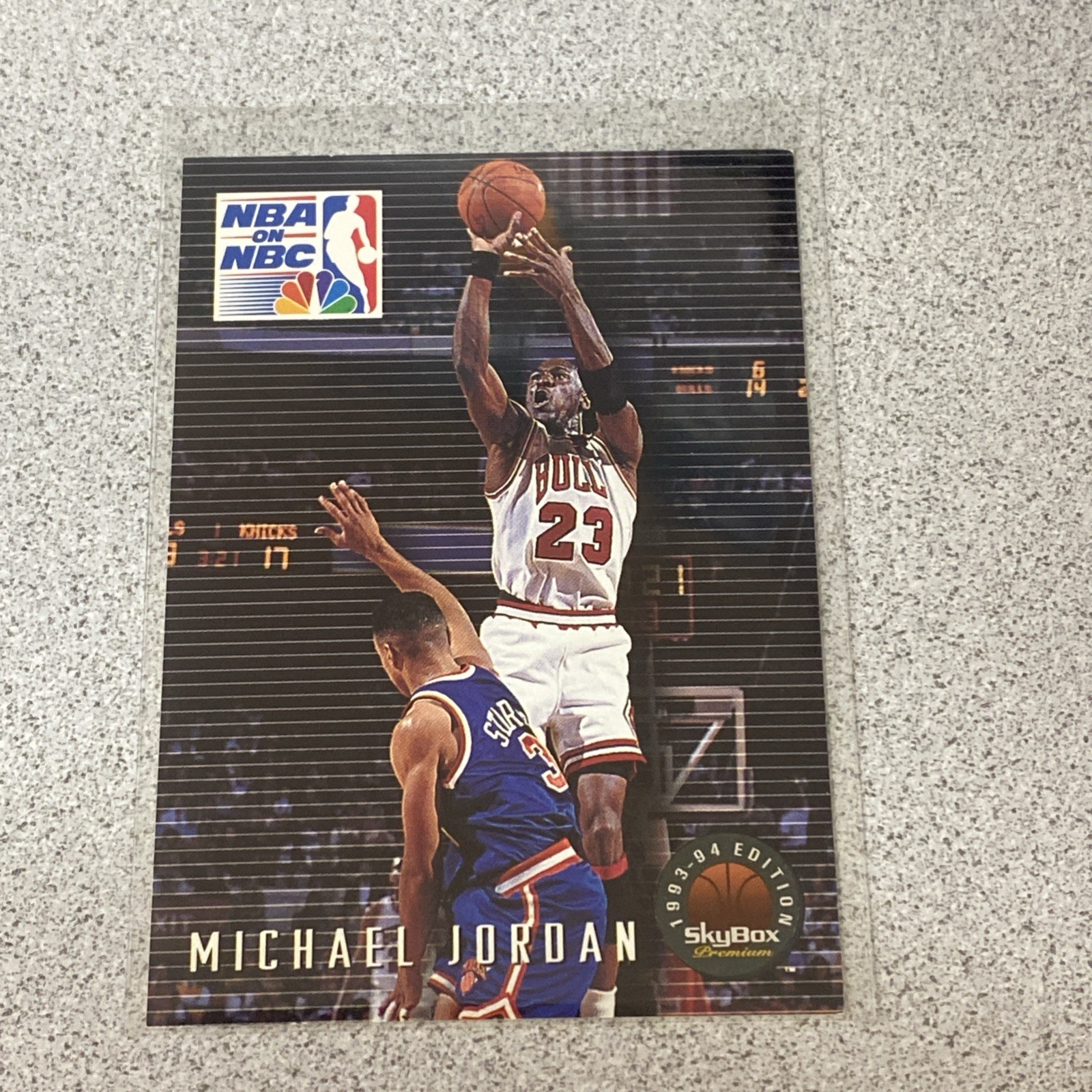 1993-94 Skybox Premium - Michael Jordan #14 NBA On NBC Chicago Bulls NM
