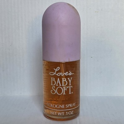 Love's Baby Soft by MEM Cologne Spray 1.5 fl oz New Old Stock Without Box AS IS 