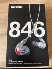 SHURE SE846 Gen1 In-Ear Monitors Detachable Cable, Clear Sound, Wired Earphones