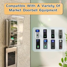 Clear Flip Cap Door Keypad Waterproof Cover,Doorbell Rain Cover Weatherproof