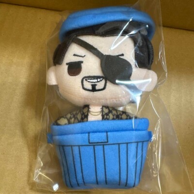 Ryu Ga Gotoku Goro Majima History trash can Plush Mascot Nui SEGA