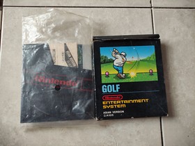 Vintage NINTENDO NES Asian GOLF CIB complete Rare