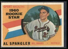 1960 Topps #143 Al Spangler