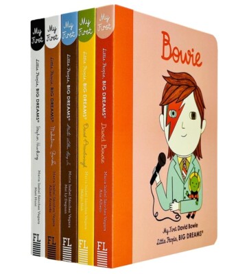 Little People, Big Dreams: Genius Mens 5 Books Collection Set - Ages 2-4 - BB