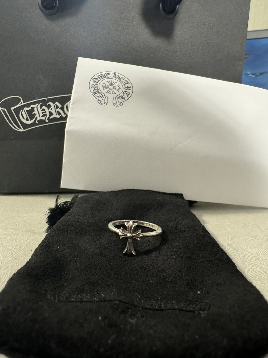 正規 CHROME HEARTS BUBBLE GUM RING CROSS Buy Chrome Hearts Cross Bubblegum Ring Online at Groupie
