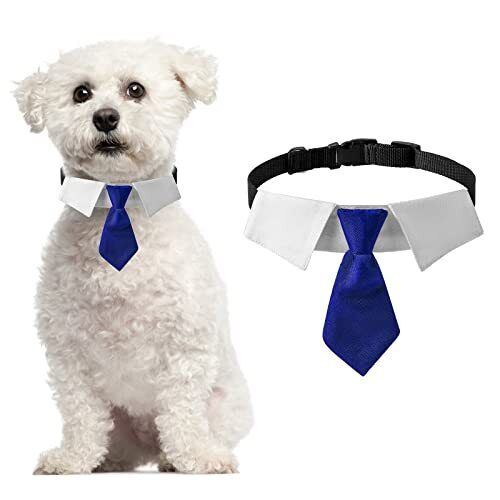 HACRAHO Collier à cravate pour chien 1 pièce de collier de smoking pour chien... - Bild 1 von 7