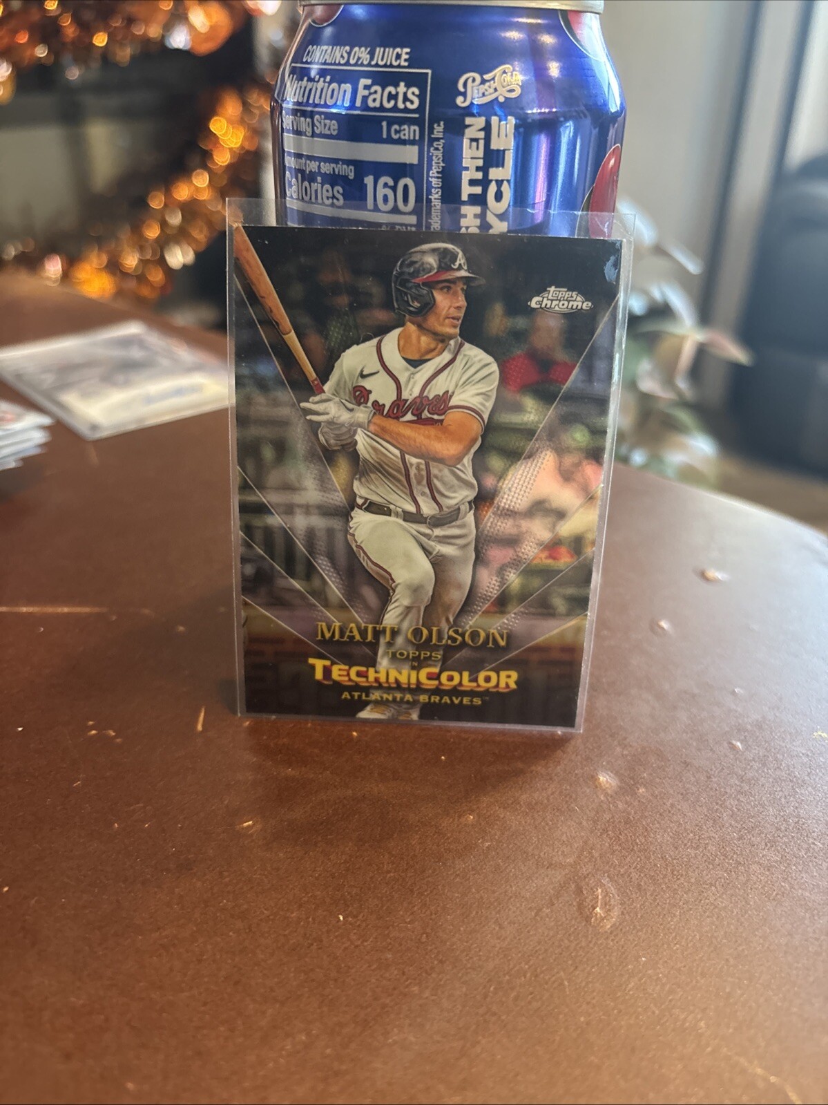 2023 Topps Chrome Matt Olson TT-17 Technicolor | Atlanta Braves
