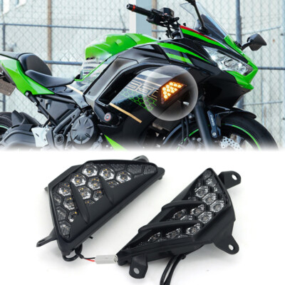 For Kawasaki NINJA 650 400 300 ZX-6R ZX6R LED Turn Signal Light