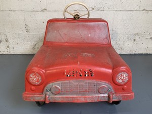 classic mini pedal car