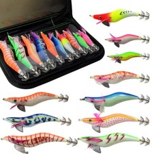 Totanare Esche Artificiali Da Pesca Per Seppie Calamari Polpi Mare Set Da 10