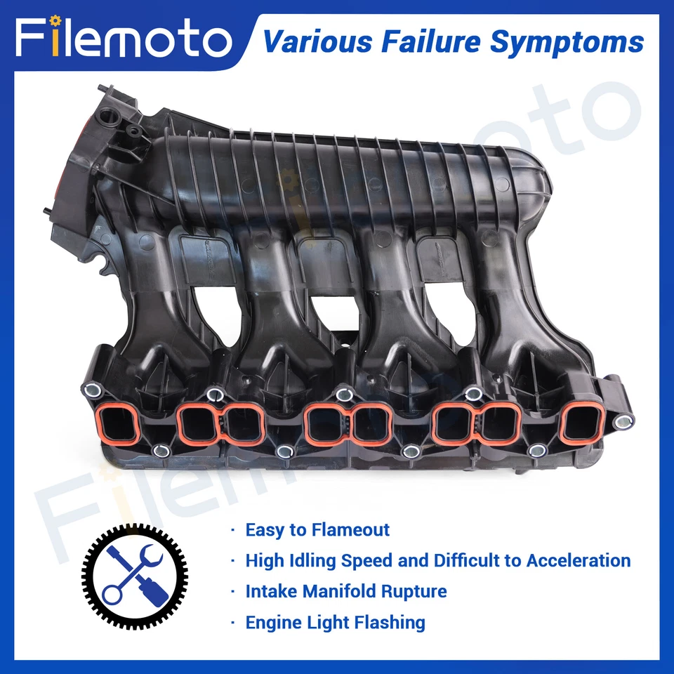 Colector de admisión para Mercedes-Benz W204 12-15 C250 11-15 E250 12-15 SLK250 1,8 L Foto 4 de 4