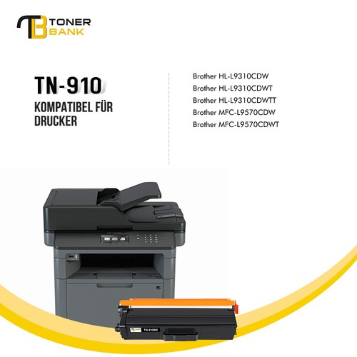 Toner Compatible with Brother TN910 MFC-L-9570-CDWT MFC-L-9570-CDW HL-L-9310-CDW - Bild 3 von 10