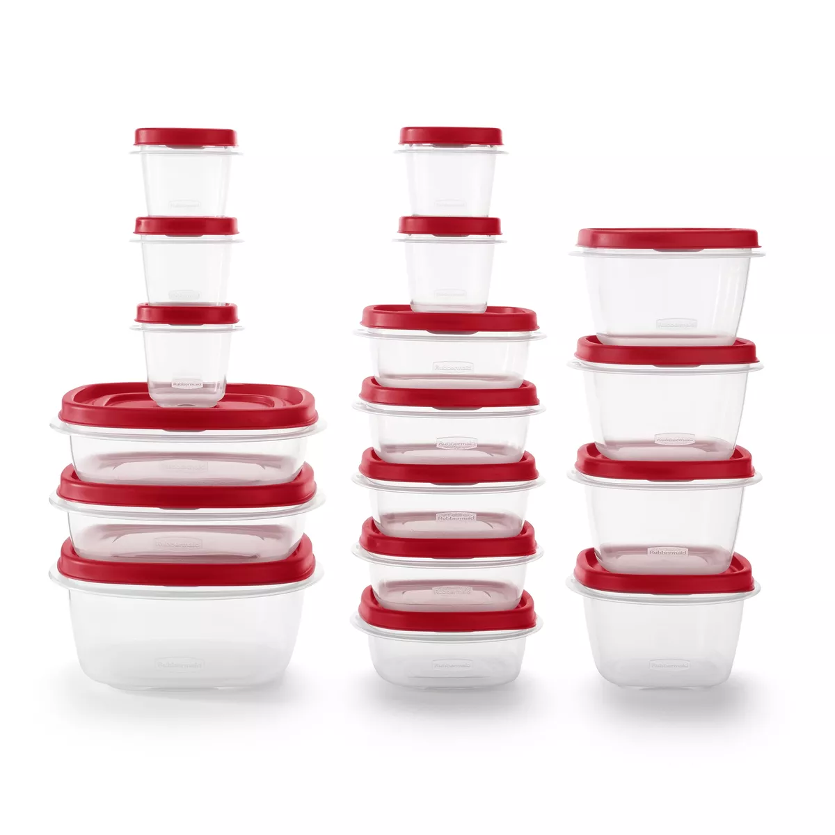 Rubbermaid Easy Find Lid 34 Pc Set of Food Storage Containers +