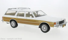 MCG Chevrolet Caprice Estate Wagon White/ Tan 1:18 New Item!*Coming Soon!