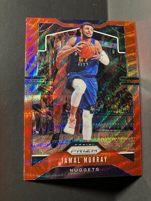 2019-20 JAMAL MURRAY Panini Prizm Ruby Wave Prizm SP Denver Nuggets #83