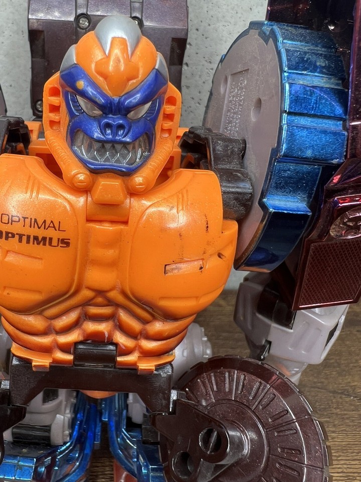 1998 Hasbro Transformers Beast Wars Optimal Optimus Primal Transmetals
