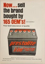 1965 Print Ad Prestolite Hi-Level Automobile Batteries Eltra Corp Toledo,Ohio