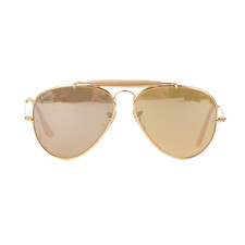 Occhiali da sole Ray Ban 40 Bausch & Lomb 1937-1987 The General Gold lusso da collezione