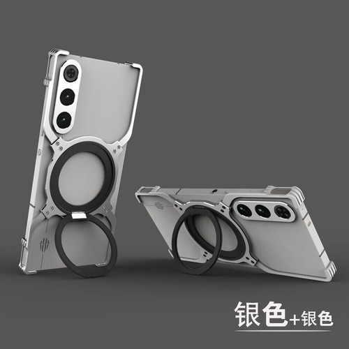 For ZTE nubia RedMagic 10 Air, X Shape Aluminum Metal Bumper Stand Case Cover - 第 10/10 張圖片