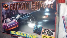 4,06 mtr. Rennbahn The BATMAN 89 Film von Scalextric,mit Original Box, 12 Fotos