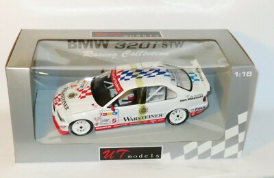 1/18 UT Models BMW Team Bigazzi BMW 320i Warsteiner STW 1997 #5 J.Cecotto