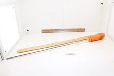 Performance Tool 1/4" x 17" Shaft Slotted Orange Hard Handle Screwdriver