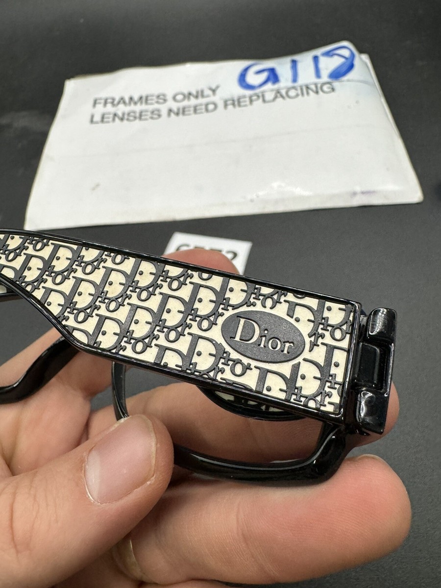 CHRISTIAN DIOR Rubber 2 Xh3 59-14 130 Black Frame | eBay