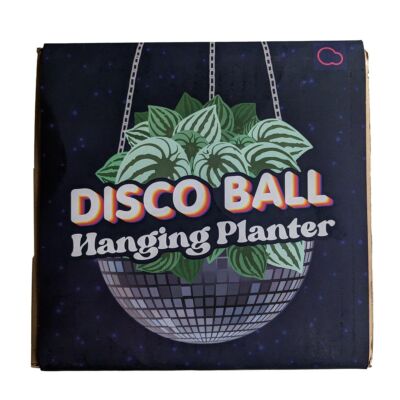 Disco Ball Hanging Planter