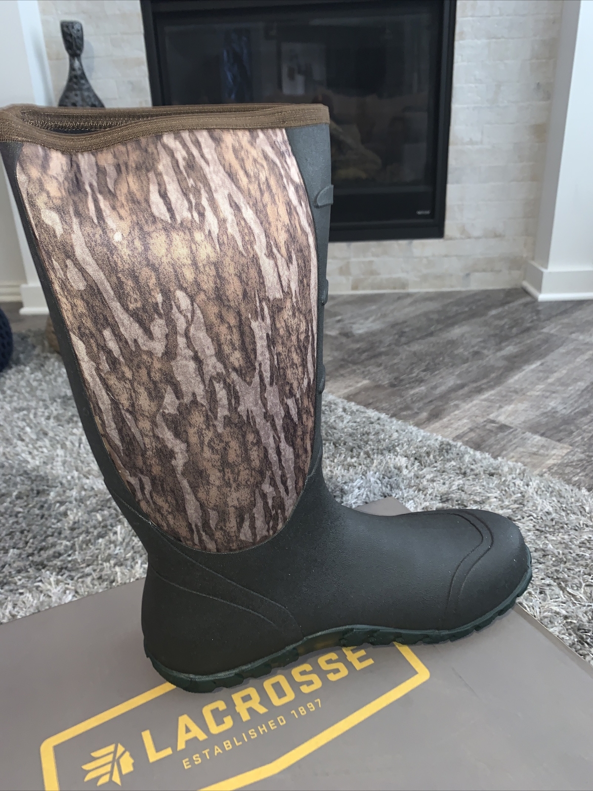 mossy oak bottomland rubber boots