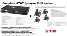 Small Business AT&T Synapse VoIP phone system